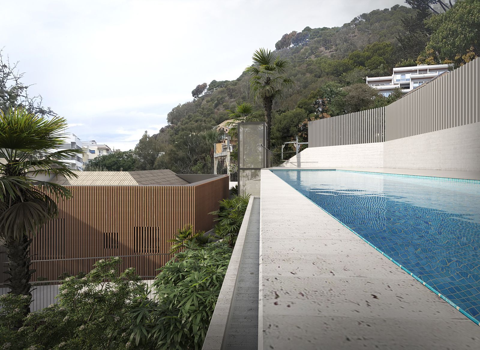 08 modern home infinity pool